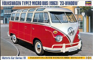 HASEGAWA 1/24 VW 福斯 T2 巴士 19